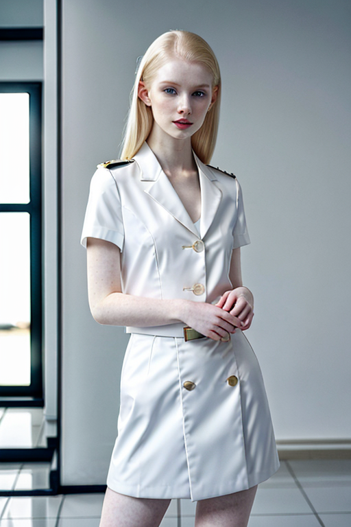 corporate uniform model shoot